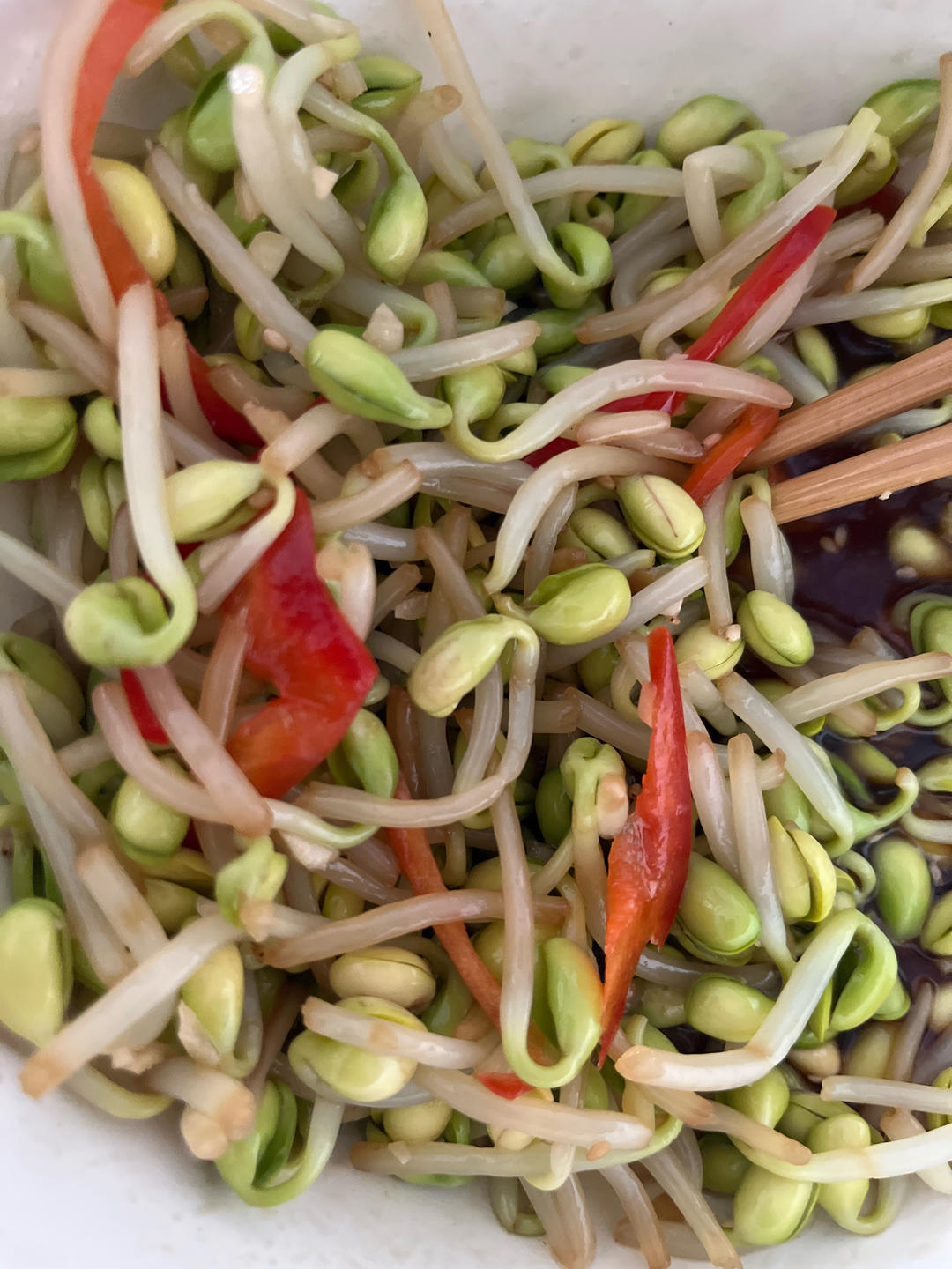 超爽口美味凉拌黄豆芽