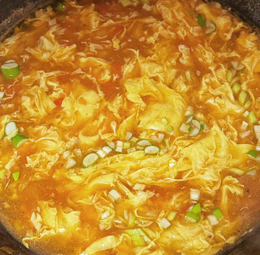 【跟我做不会错】简单又好喝的西红柿鸡蛋汤，家常又营养哦