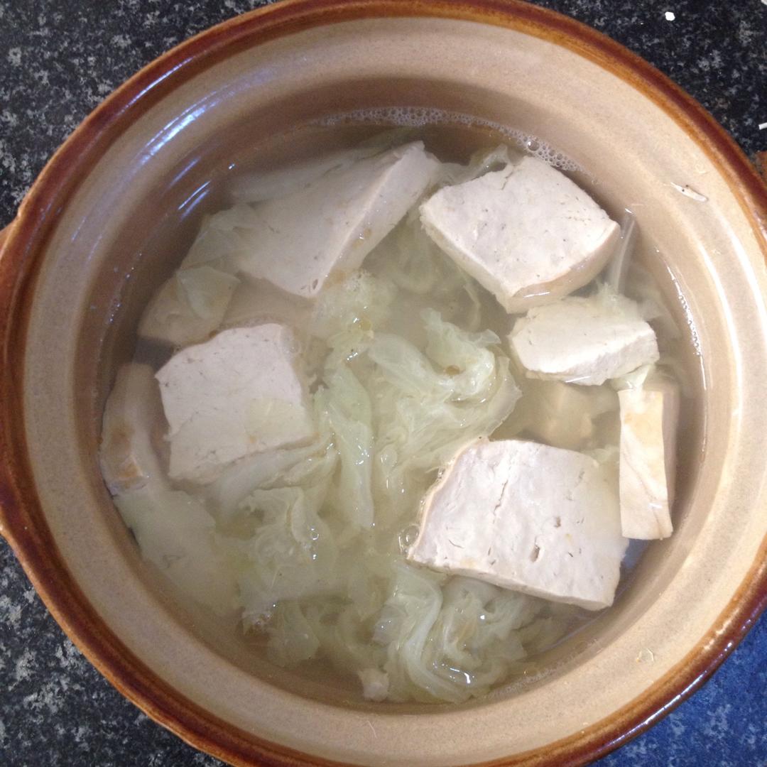 砂锅白菜豆腐