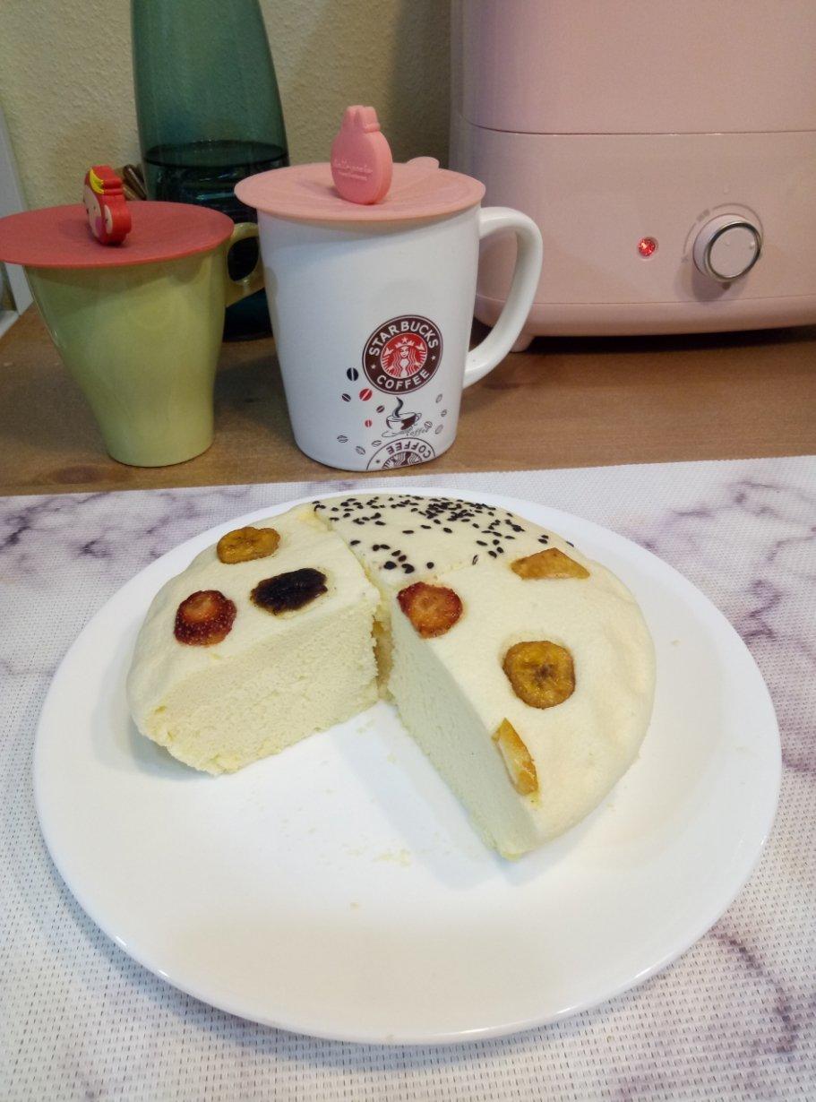 手机用户6520_hjfv做的酸奶蒸蛋糕(入口即化)