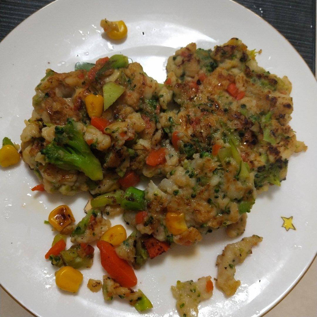 减肥餐低脂鸡胸肉饼
