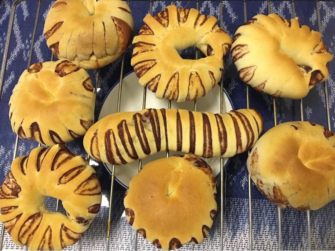 红豆面包（各种造型）