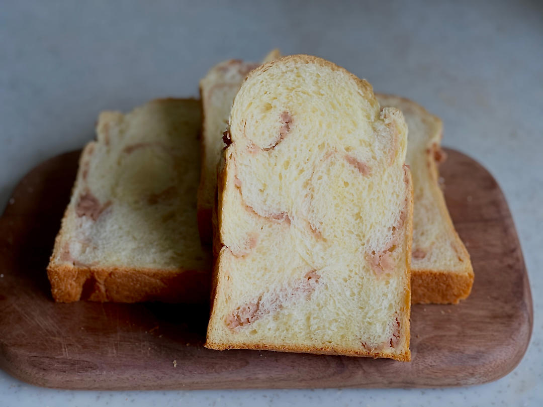 香芋牛奶手撕方包