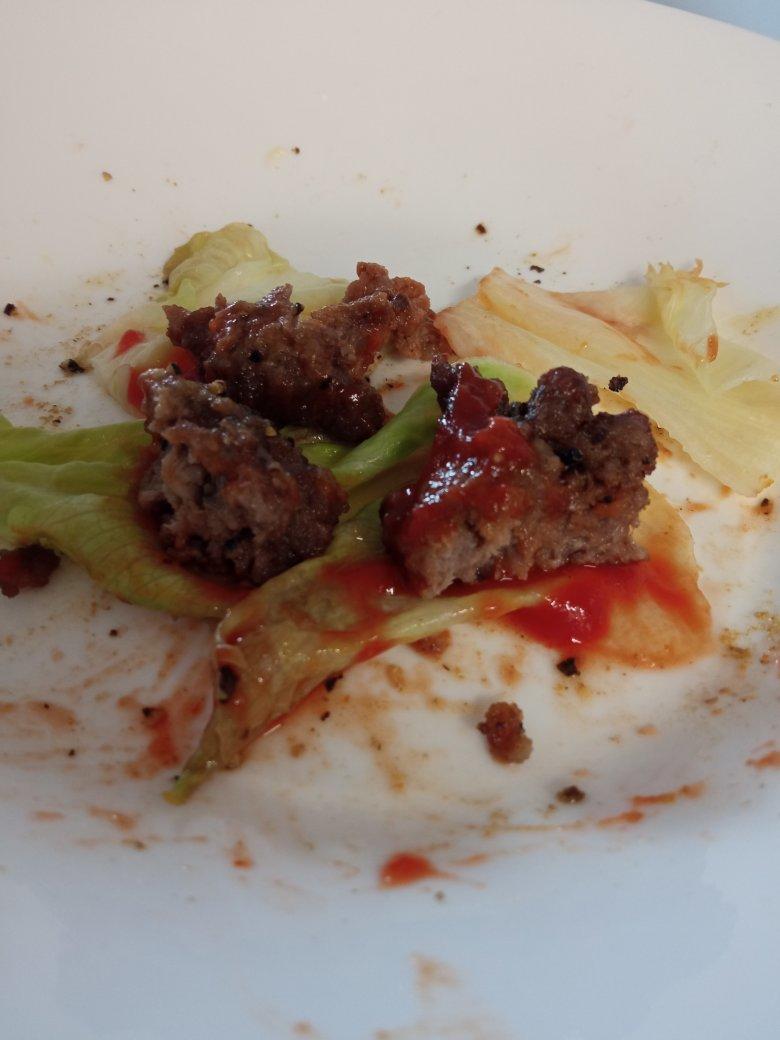 生菜包薄荷辣炒牛肉