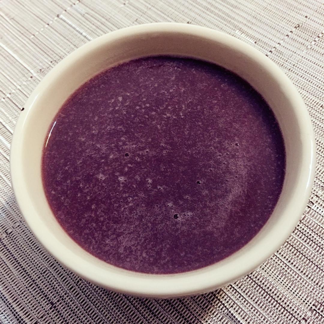 紫薯米糊