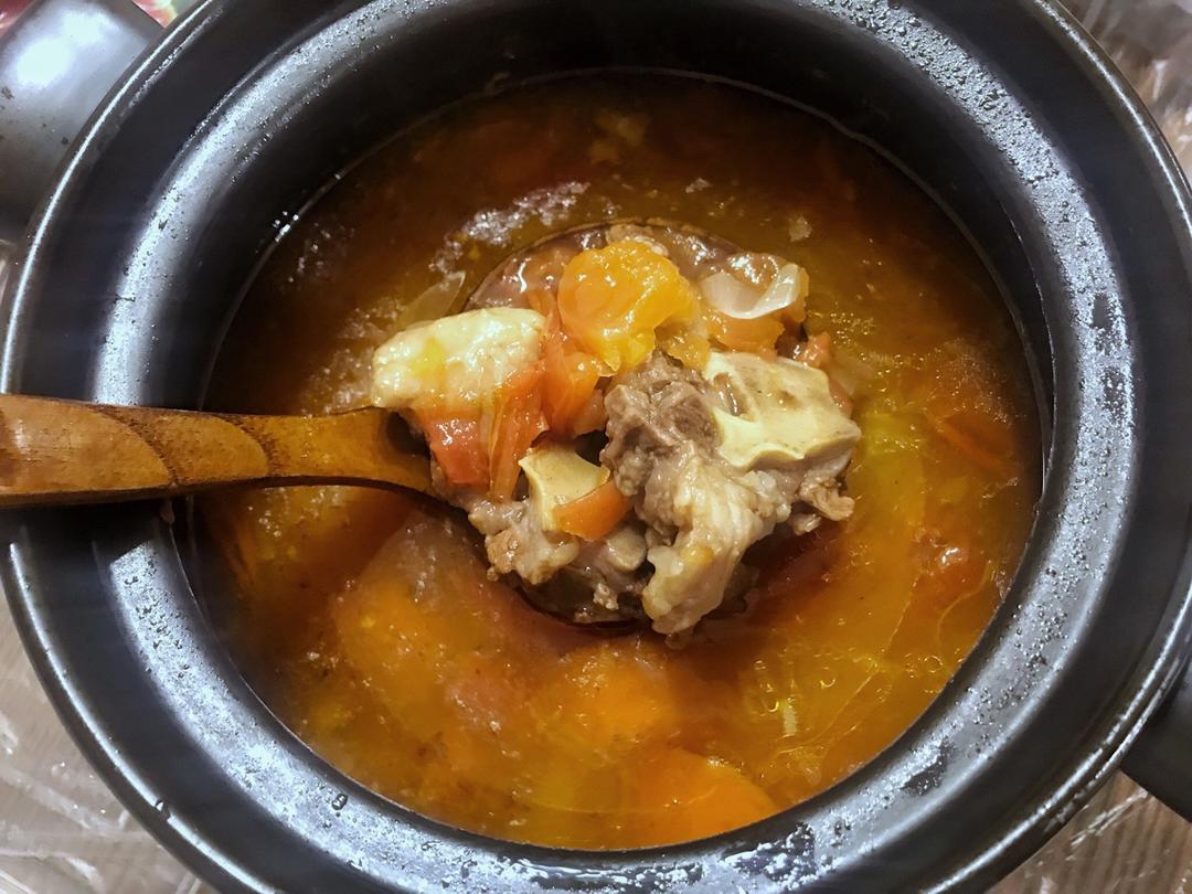 暖心暖胃番茄牛尾汤（减肥版）