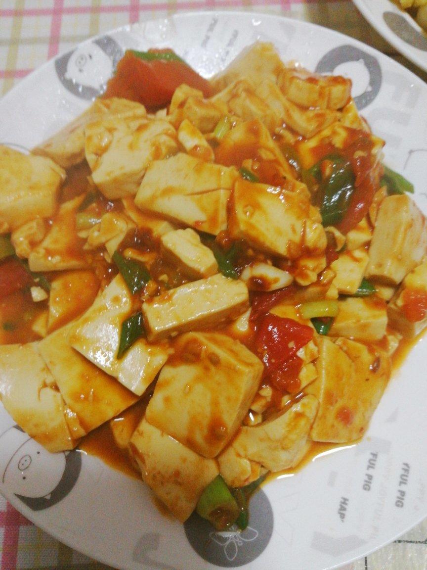番茄豆腐