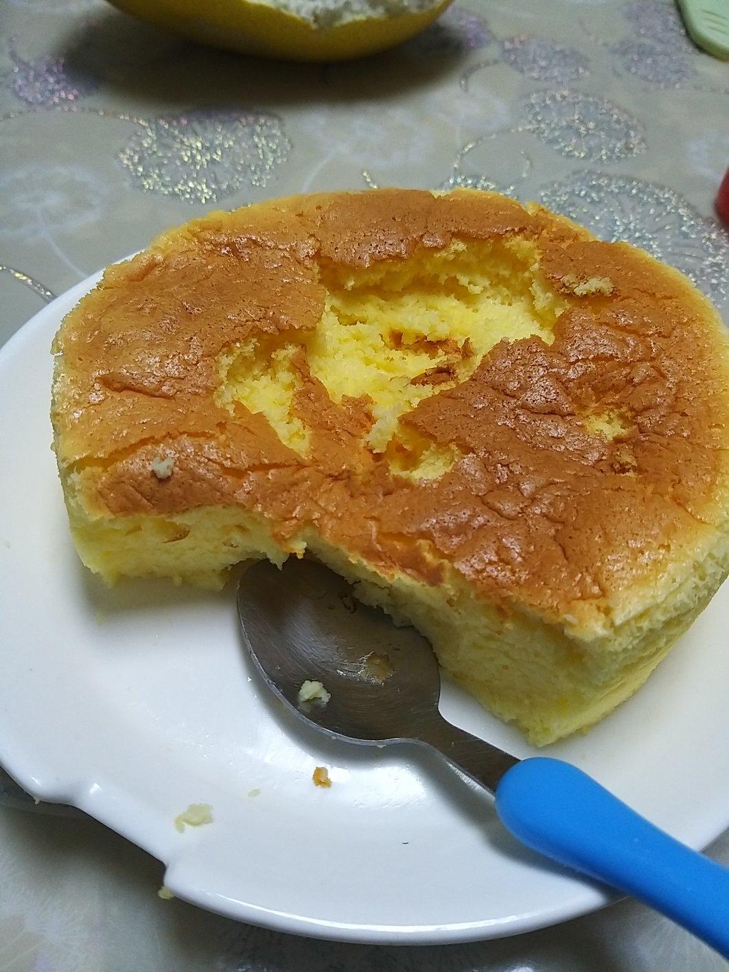 6花舞6做的6寸轻乳酪蛋糕全网最简单版本