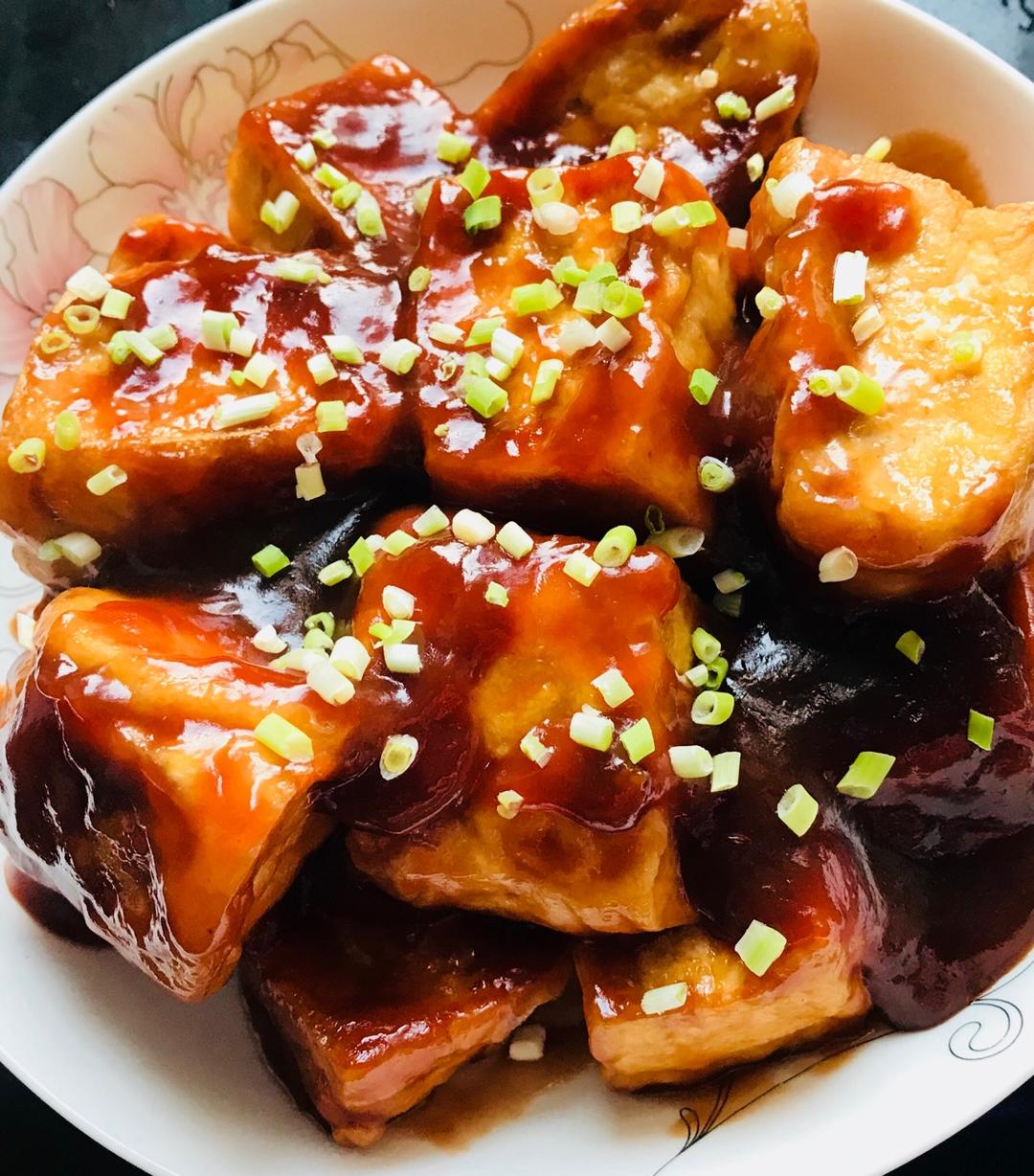 糖醋脆皮豆腐