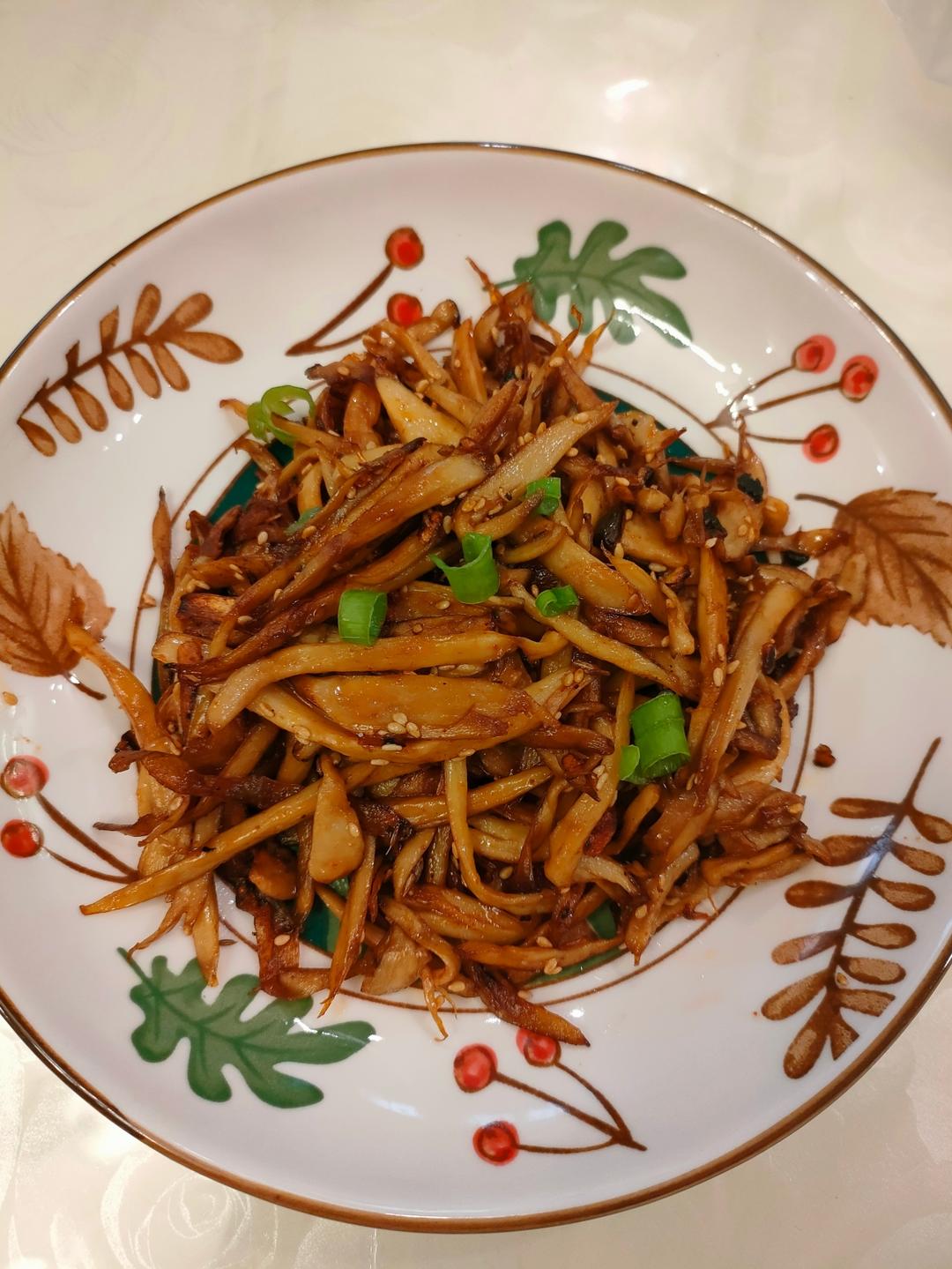 越嚼越香‼️比肉还要好吃👉干煸孜然杏鲍菇