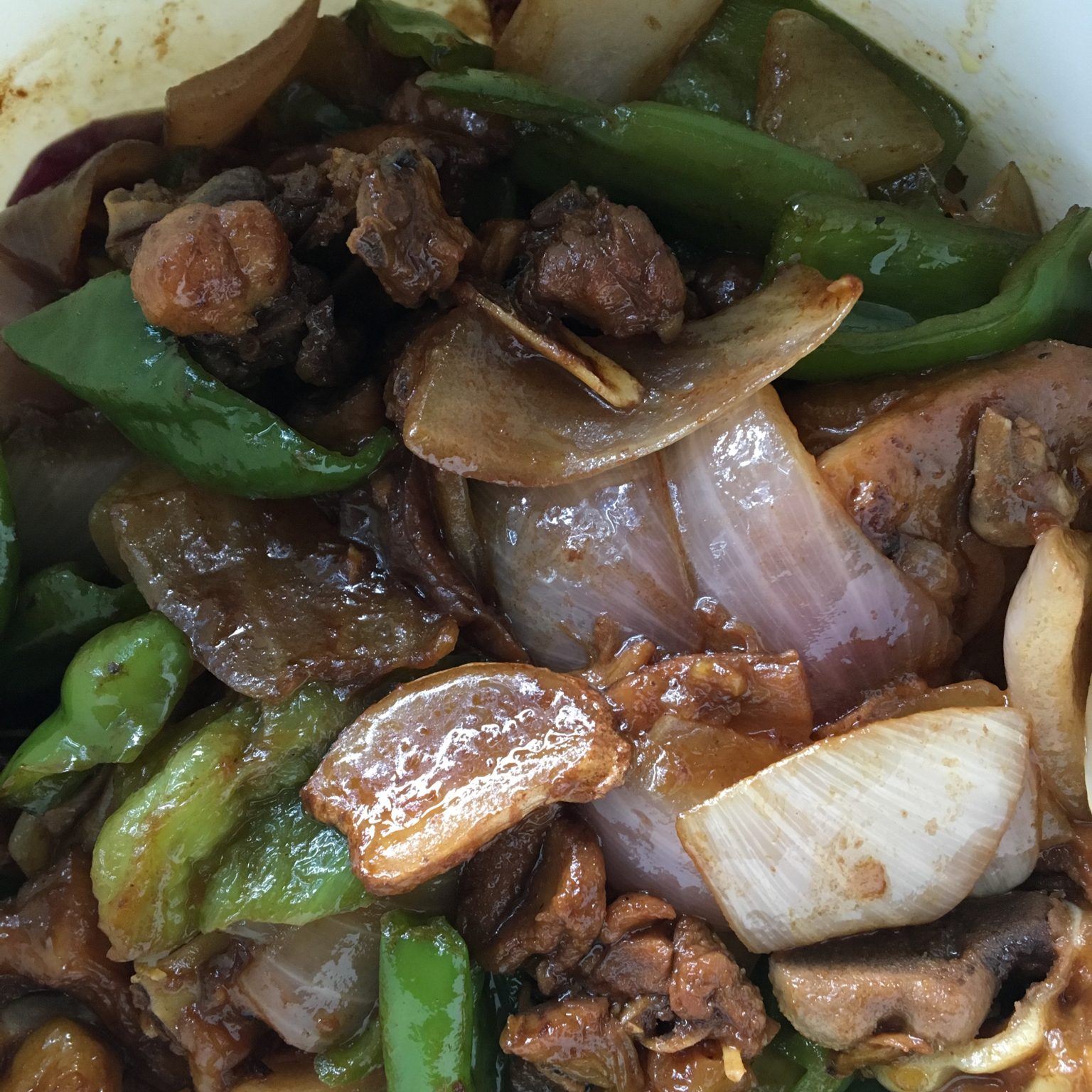 红烧鸡肉