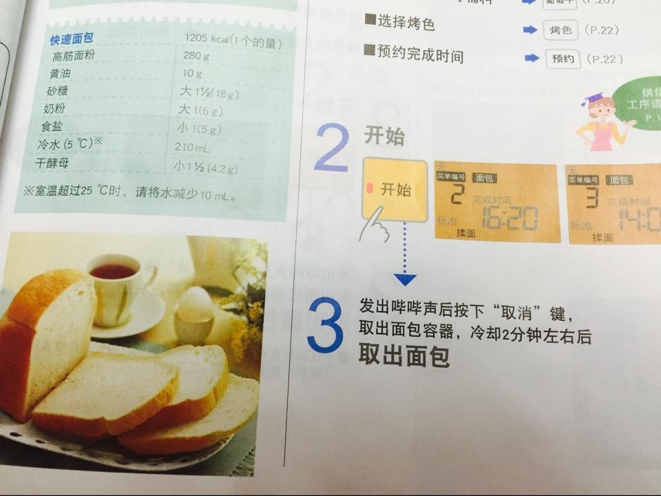 纯奶手撕吐司的做法 步骤1