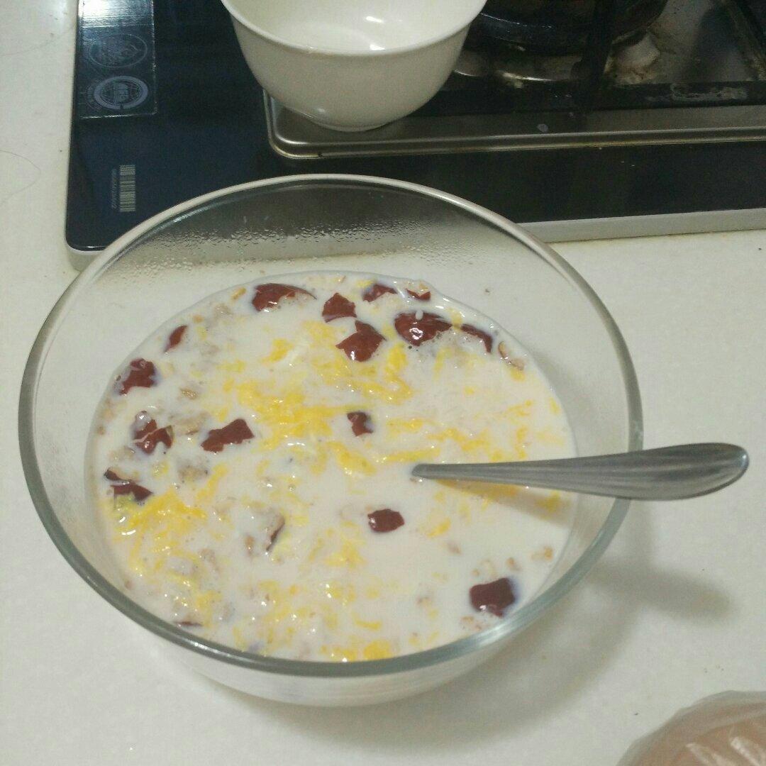 牛奶鸡蛋醪糟