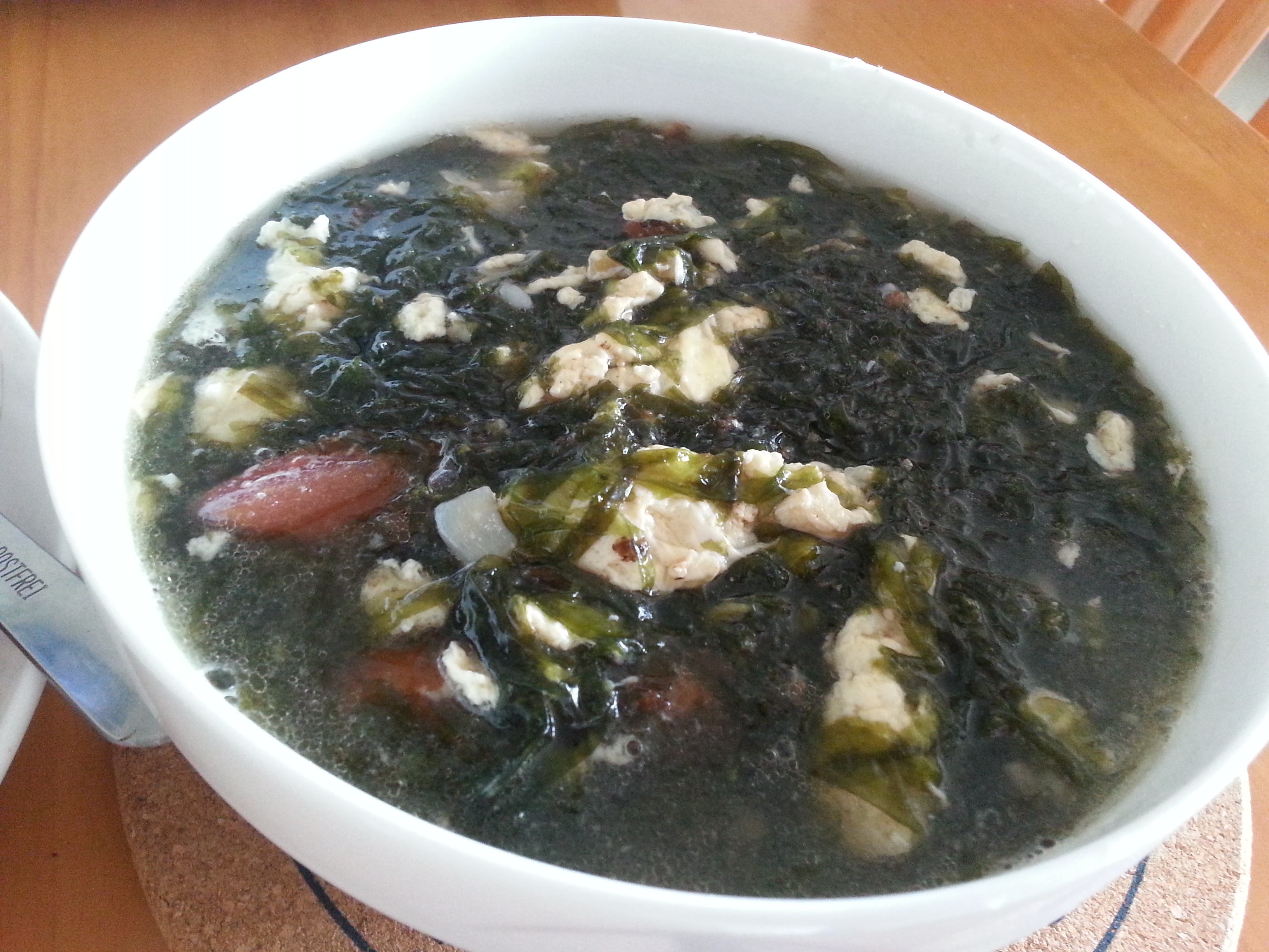 番茄紫菜蛋花汤