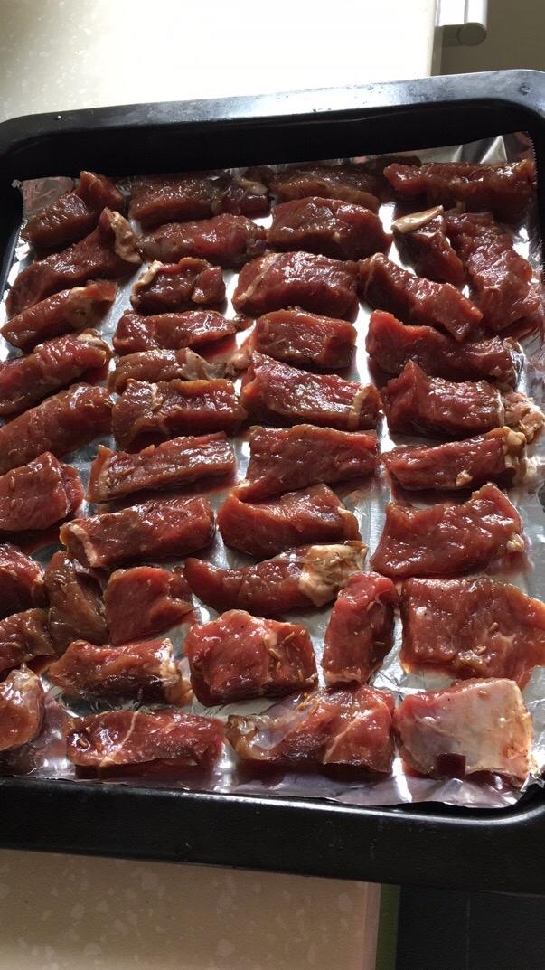 零失败的烤箱版生烤牛肉干