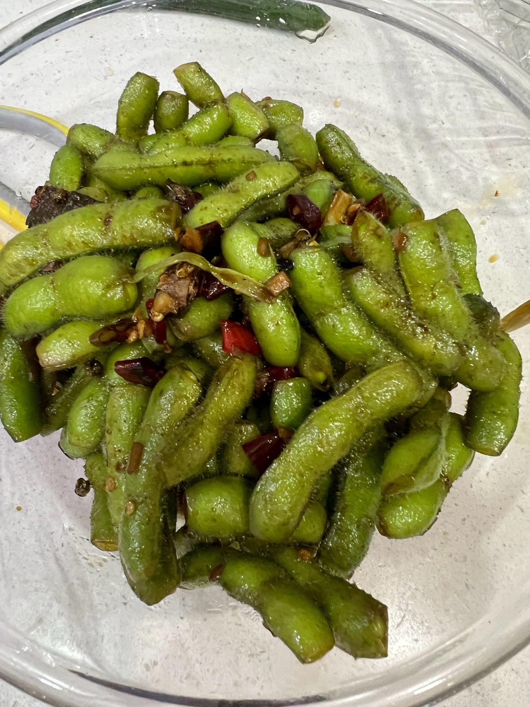 武汉夜市标配嗦毛豆