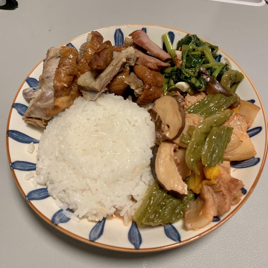 腐乳汁焖苦瓜五花肉