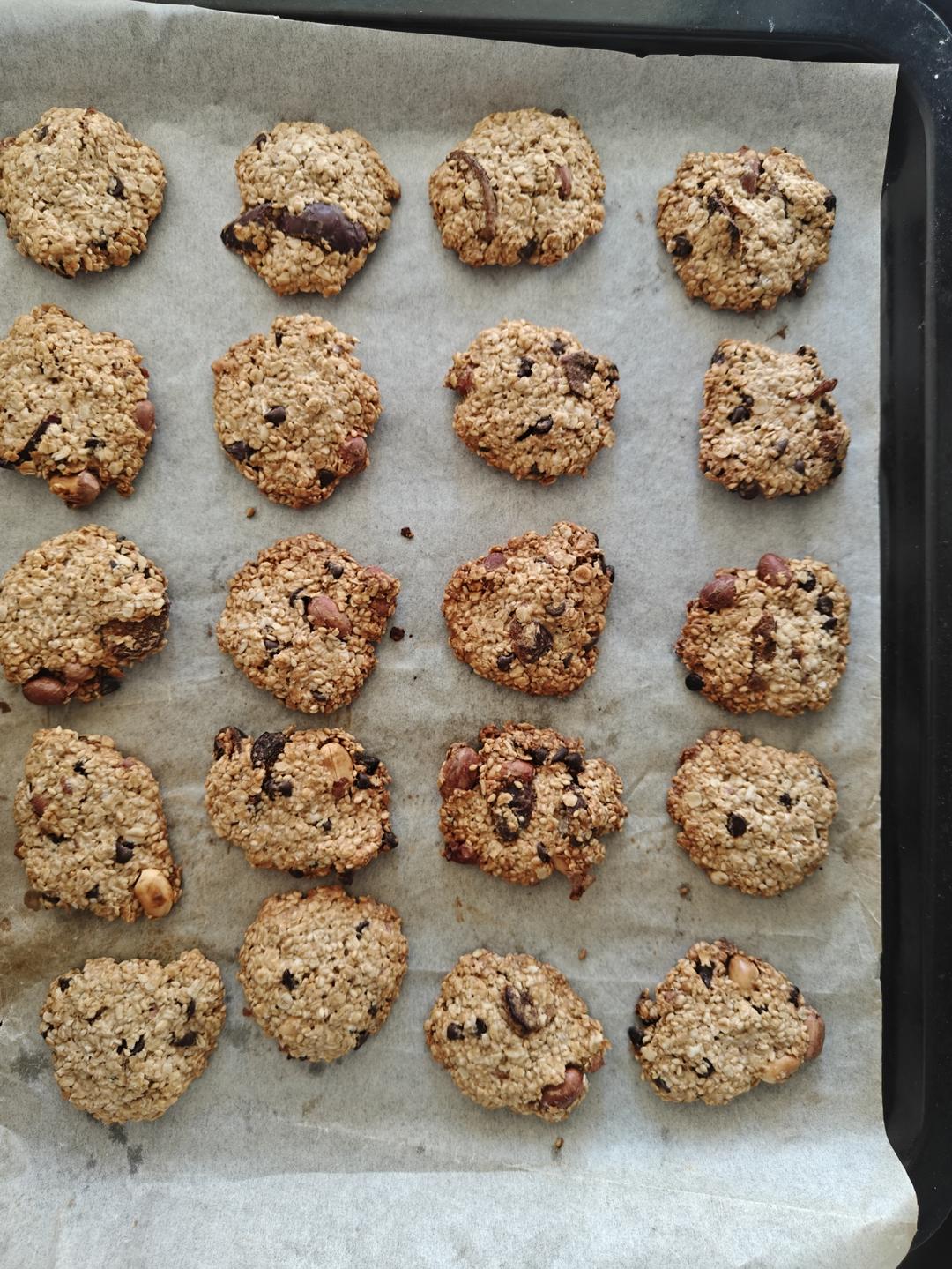 🔥酥掉渣的燕麦饼干🍪