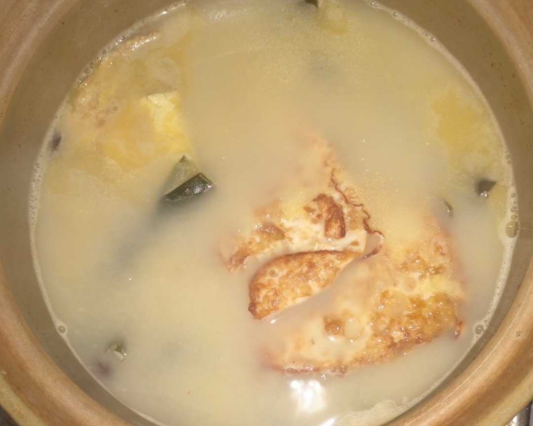 海带(结)鸡蛋汤