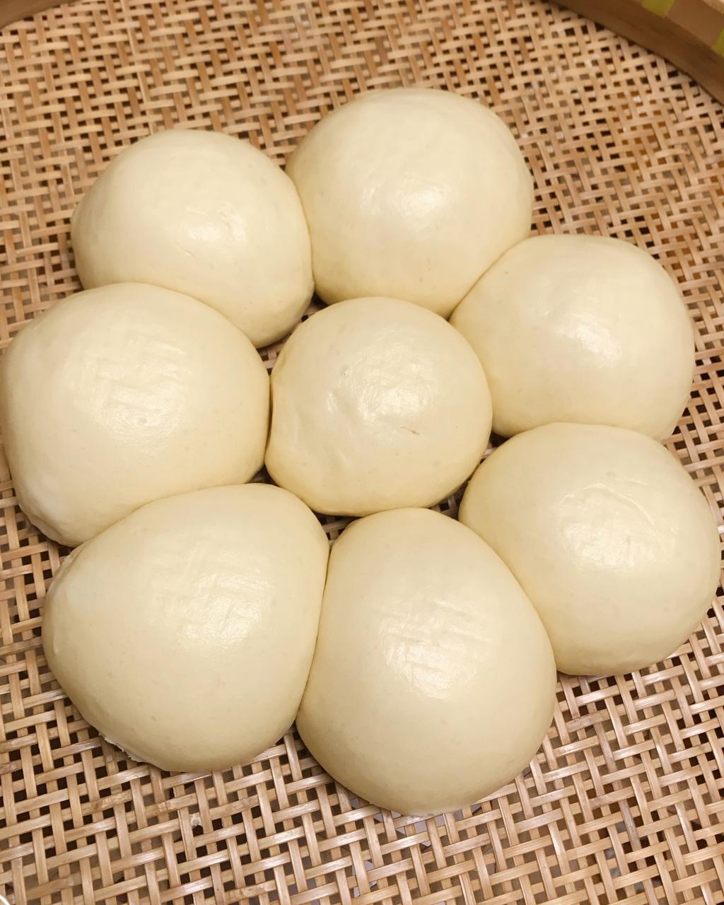有着面包口感的红糖馒头（一次发酵）