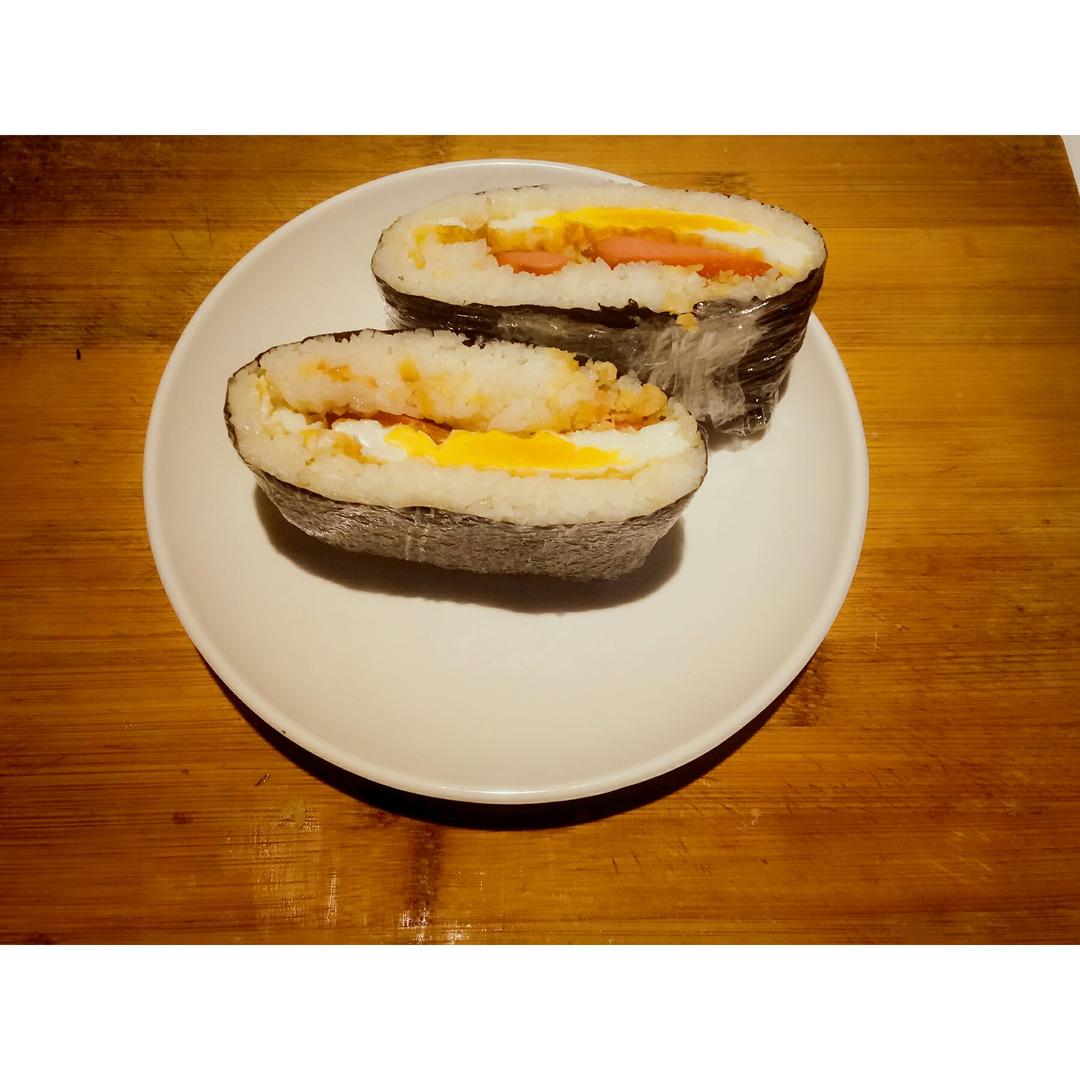 不用捏的饭团(おにぎらず)