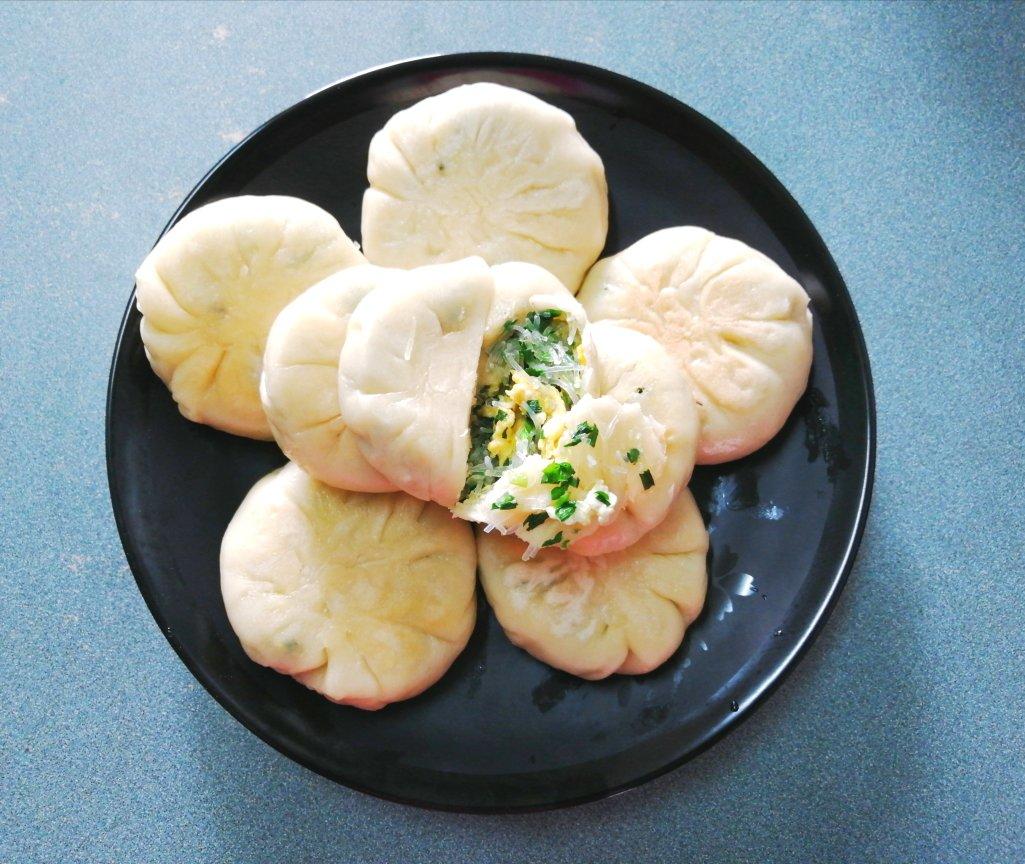 薄皮韭菜饼