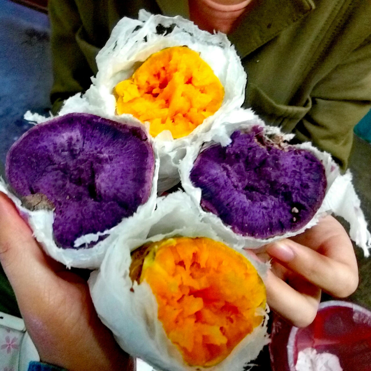 微波炉烤地瓜