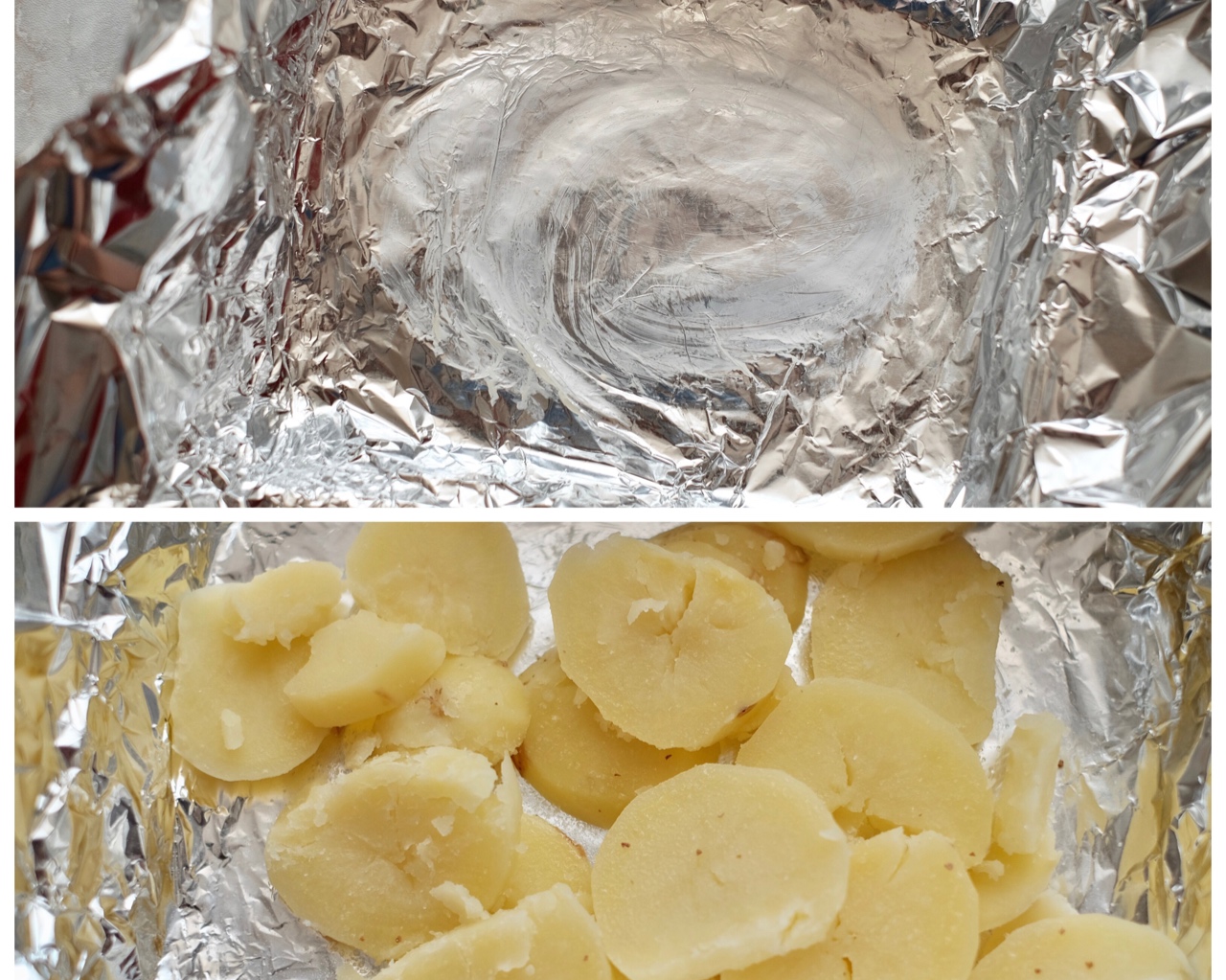 花蛤培根土豆黄油烧——北鼎烤箱食谱的做法 步骤5