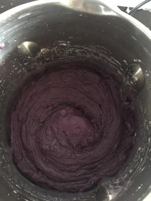 奶香紫薯馅料的做法 步骤3
