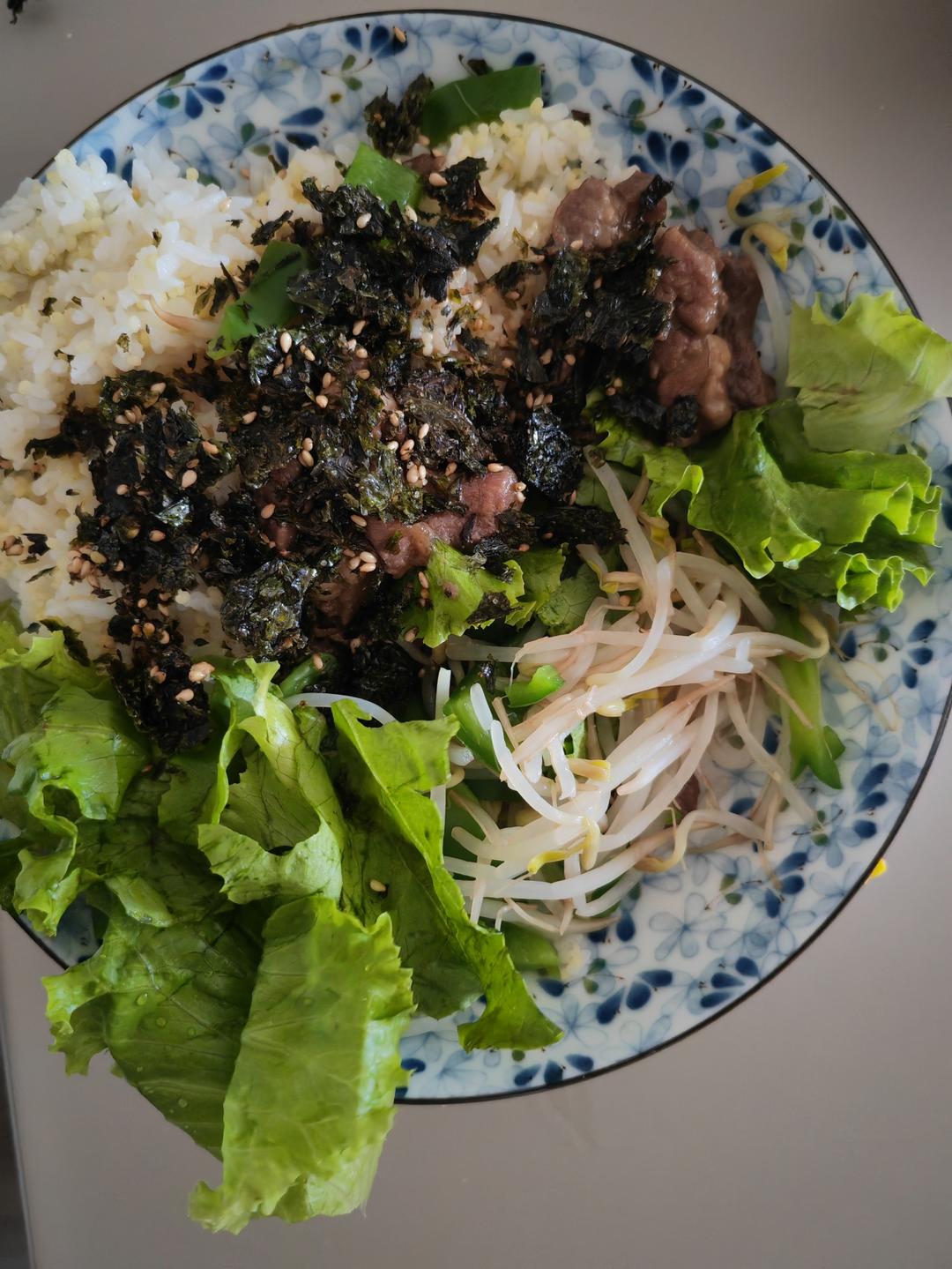 𓎩🥬生菜牛肉拌饭·又get一个好吃的拌饭