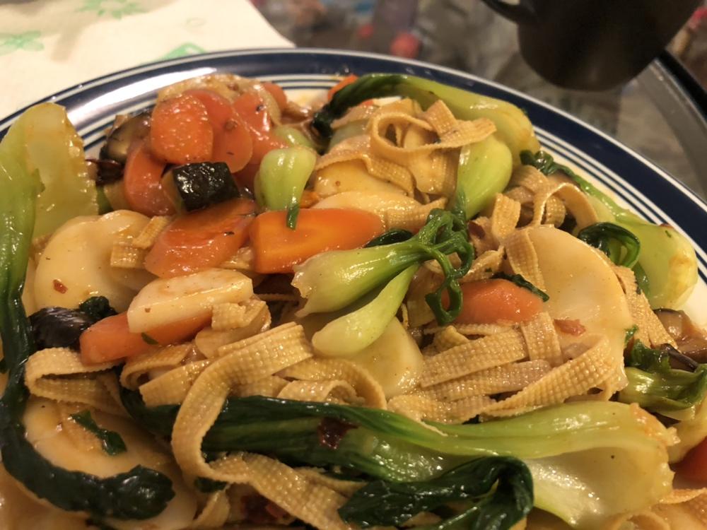 白菜肉燕炒年糕