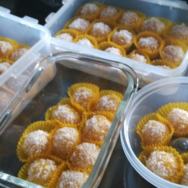 南瓜椰蓉球