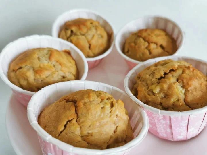 红糖全麦香蕉马芬