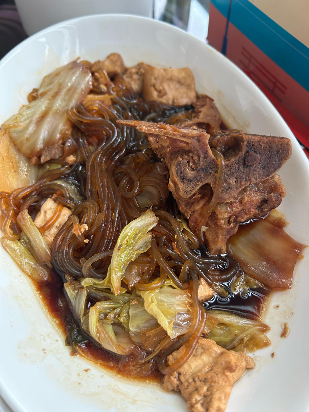 白菜排骨炖粉条