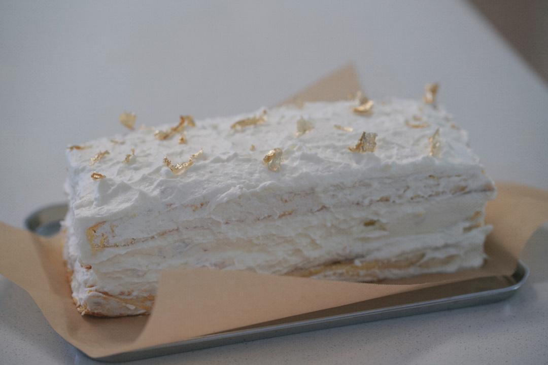 厚芋泥奶油蛋糕