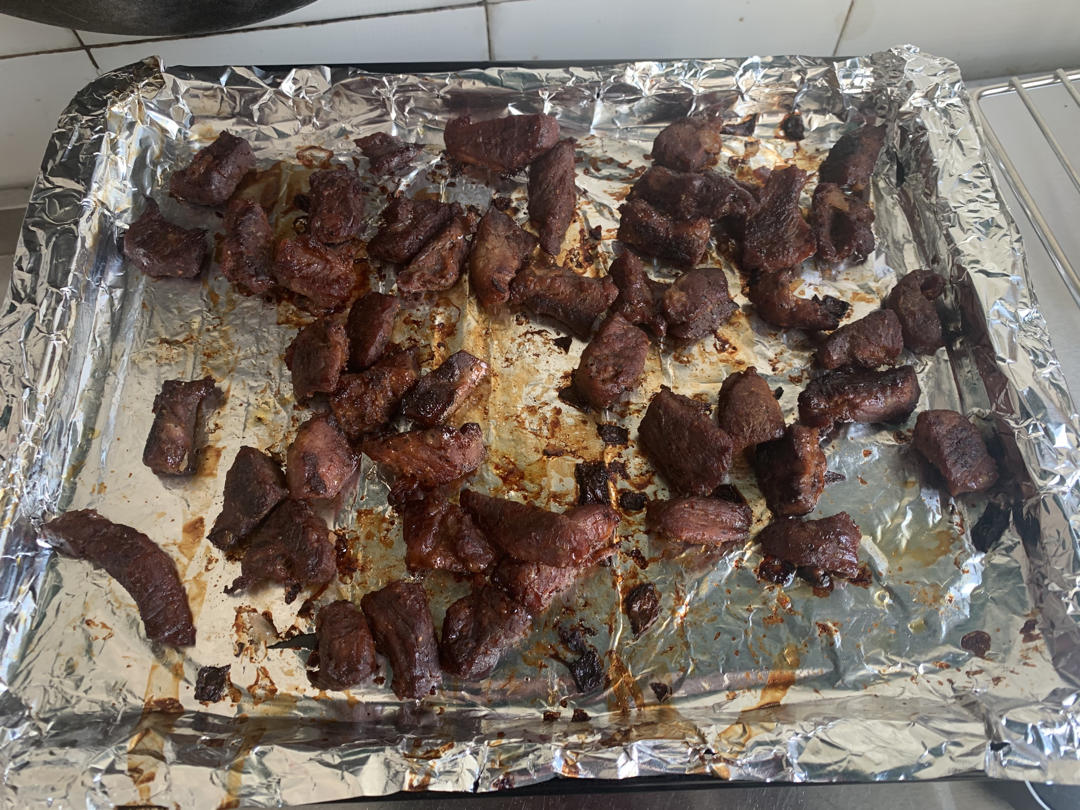 零失败的烤箱版生烤牛肉干