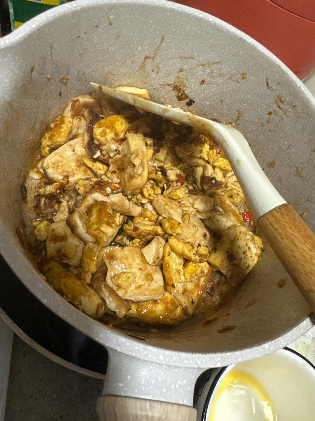 外焦里嫩的香煎豆腐