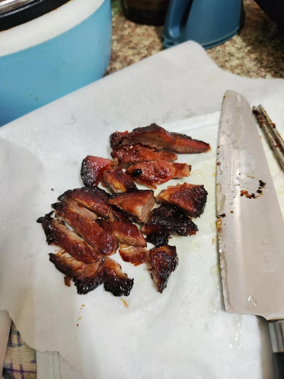 超简单的蜜汁叉烧（空气炸锅版）