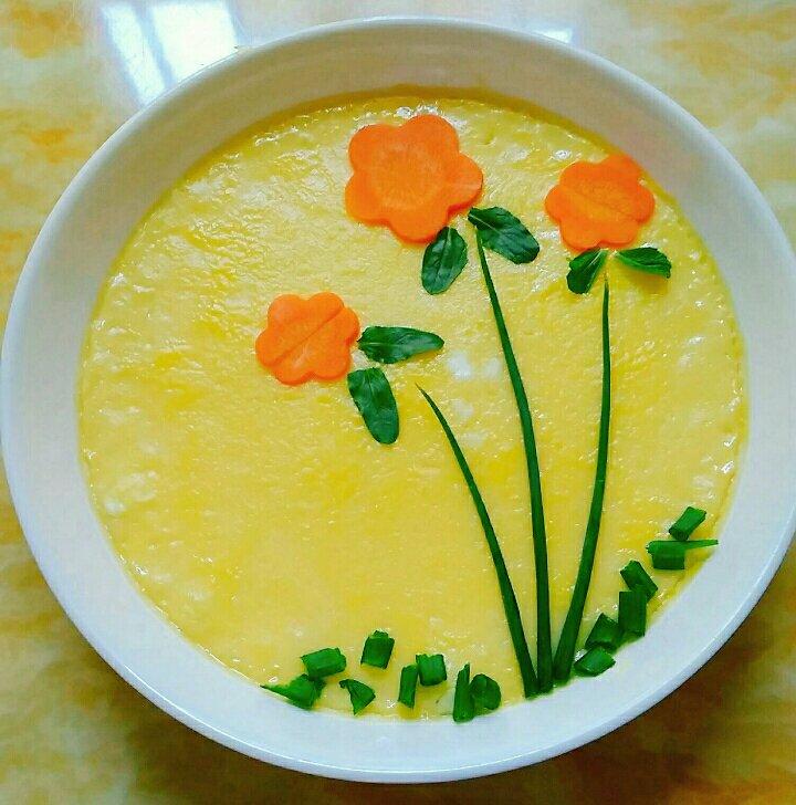 梅0720做的花样蒸蛋