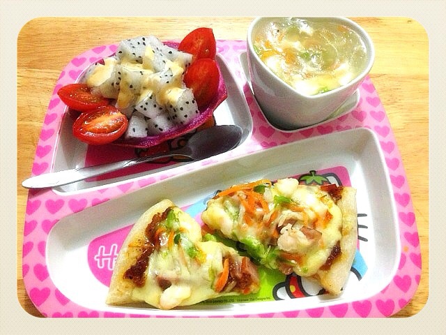 平底锅脆底香肠披萨