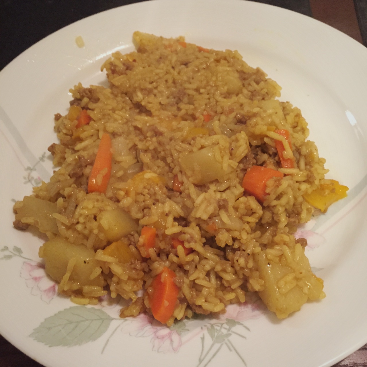 香浓咖喱炊饭--松下SR-ANY151-P IH变频电饭煲