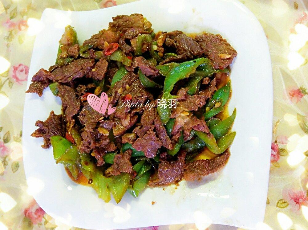 青椒牛肉