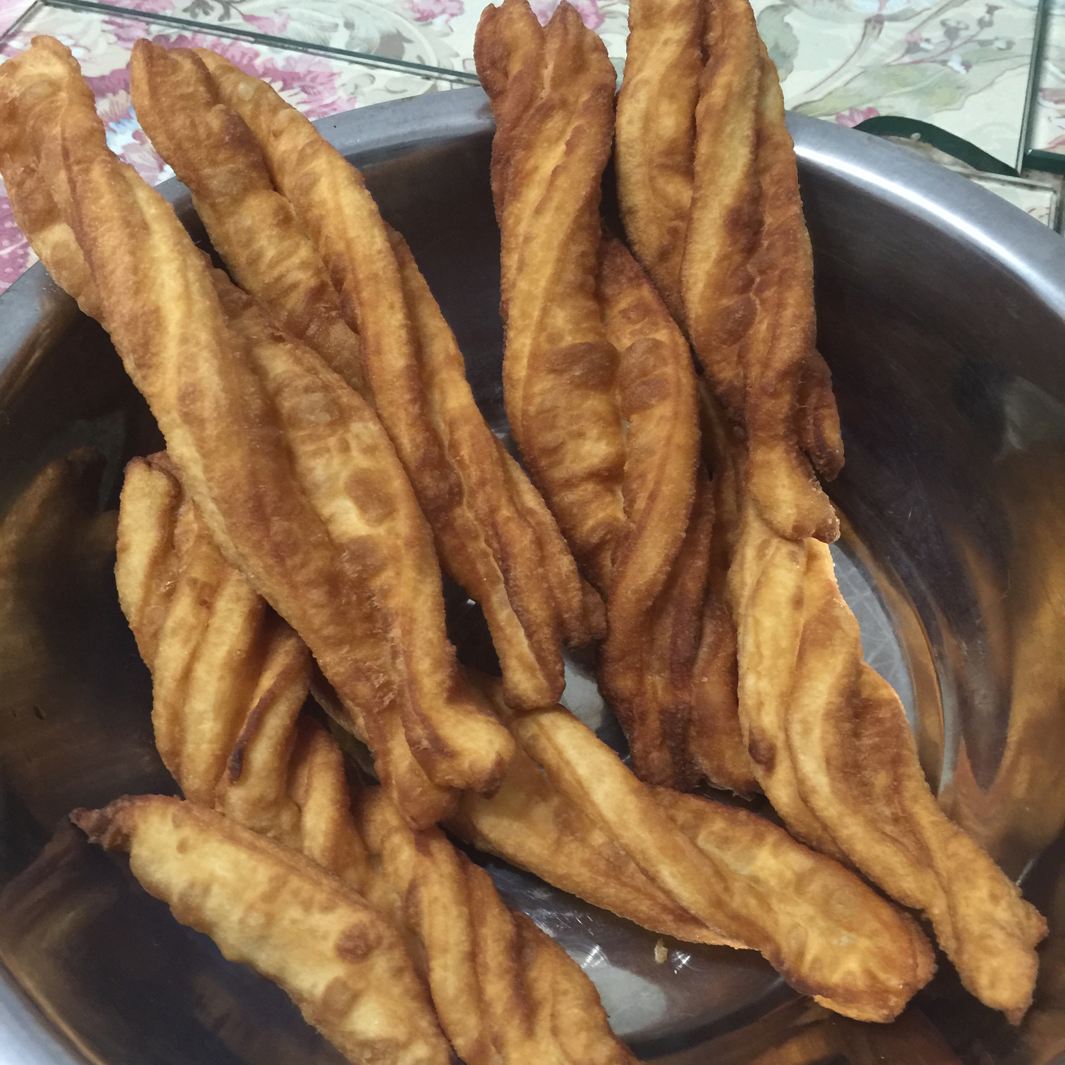 自制无铝油条