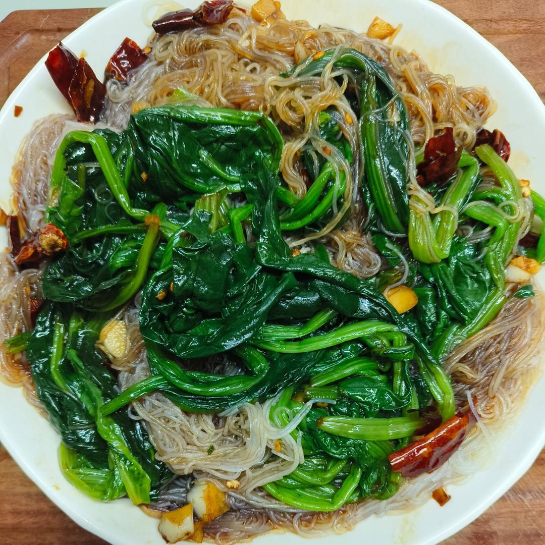万能凉拌菜料汁（凉拌菠菜粉丝）