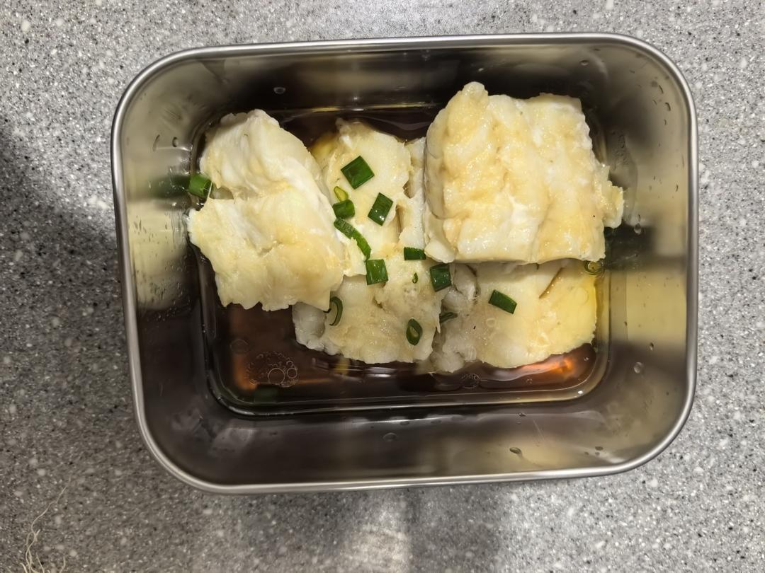 口感超细腻的一款清蒸鱼 清蒸银鳕鱼