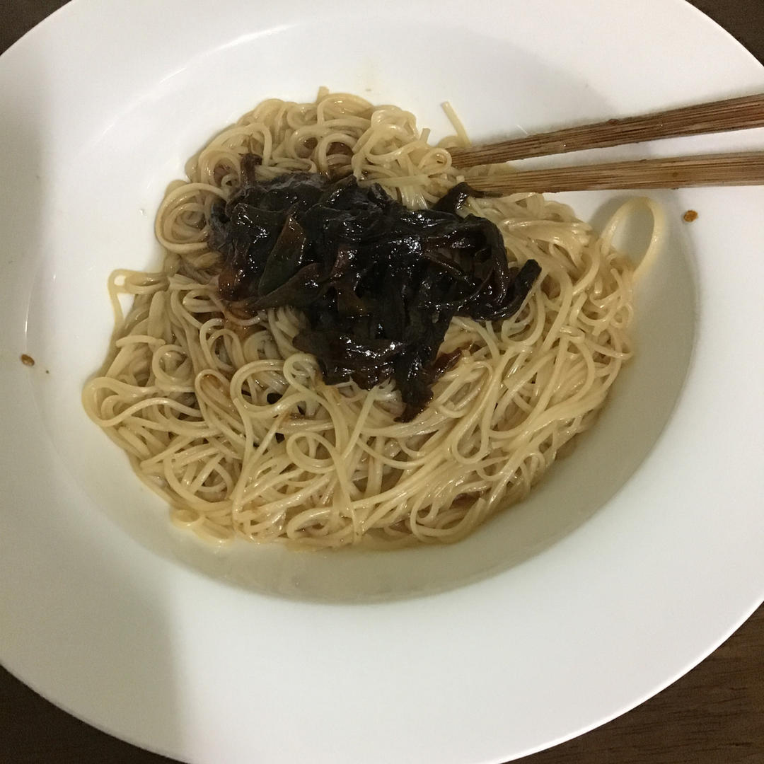 黄磊版葱油拌面