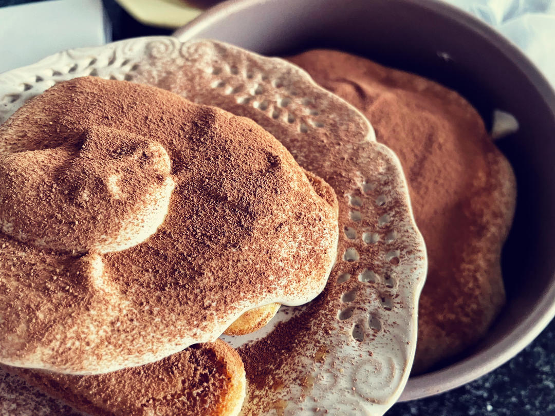 无蛋无吉利丁提拉米苏（最简单做法）