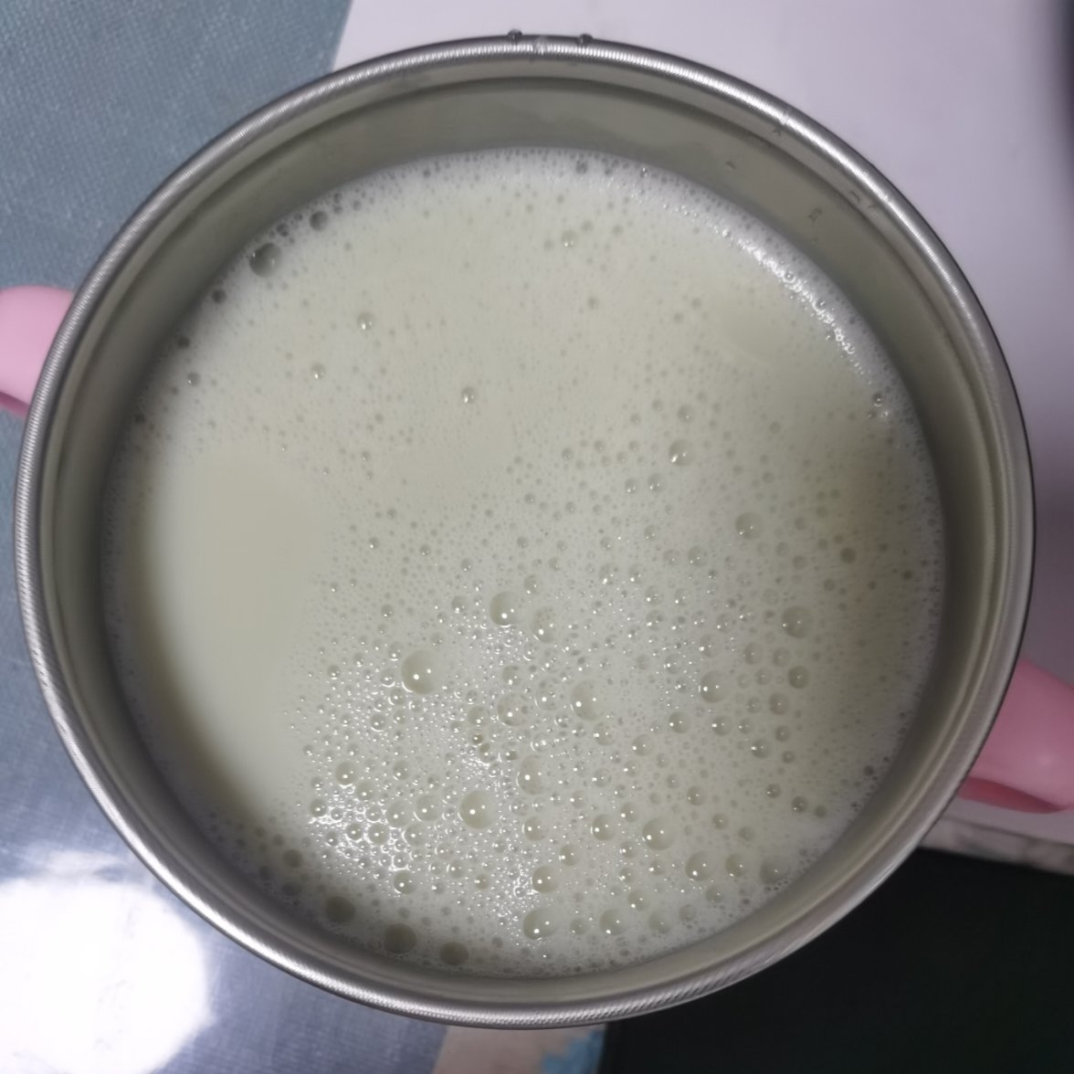 奶茶店同款配方绿豆沙牛乳！