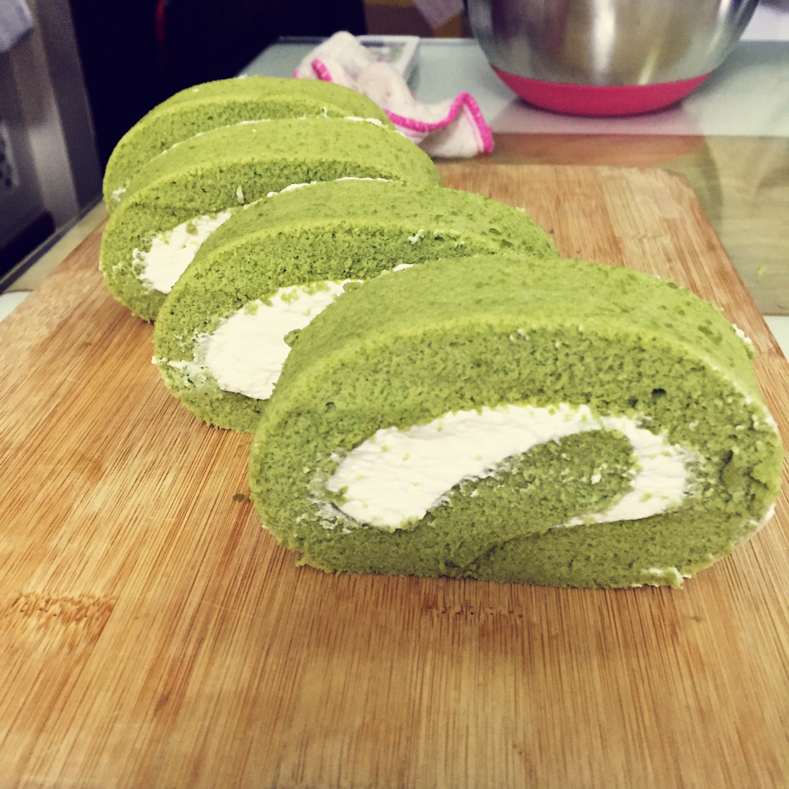 《Tinrry下午茶》教你做抹茶红豆卷