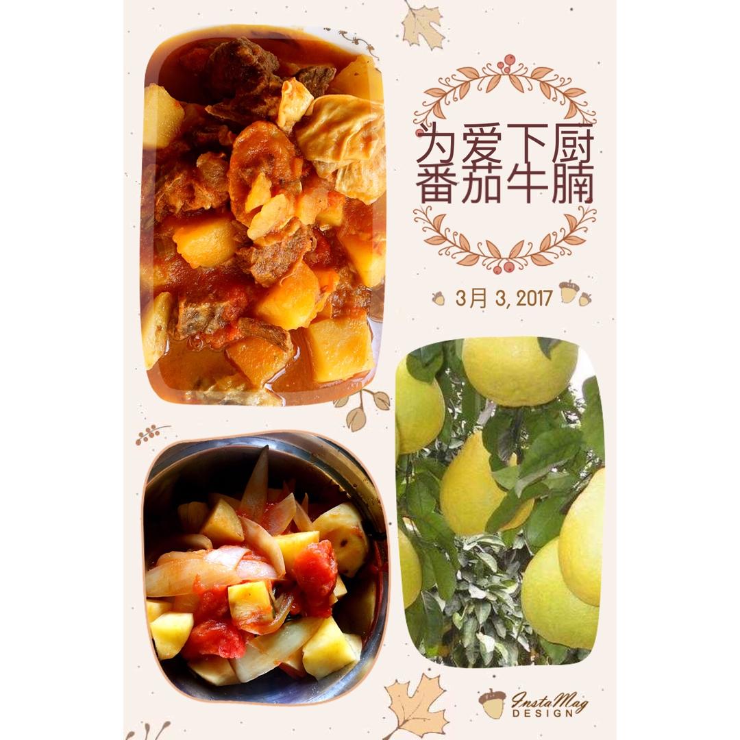 番茄牛腩(这样做牛肉不会老哦）